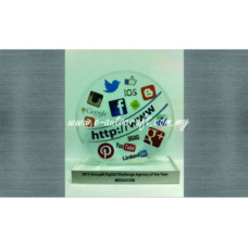 Customize Acrylic Plaque UV Full Color Printing Plaque/AC_01

